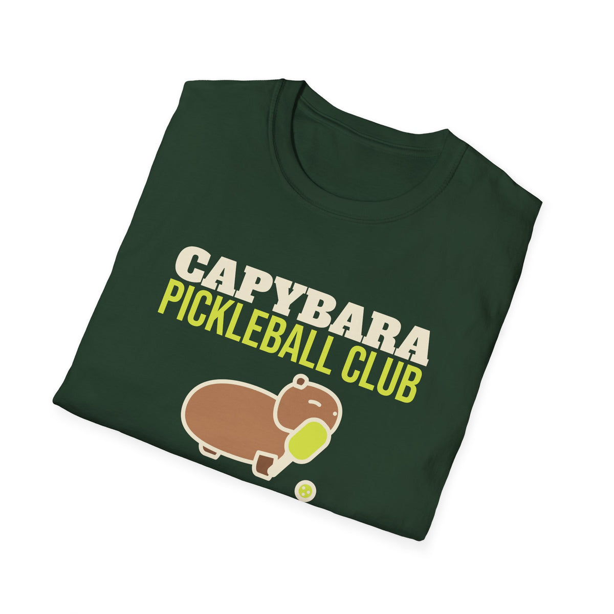 Capybara Pickleball Club: Member Since Today – Funny Capybara Pickleball T-Shirt