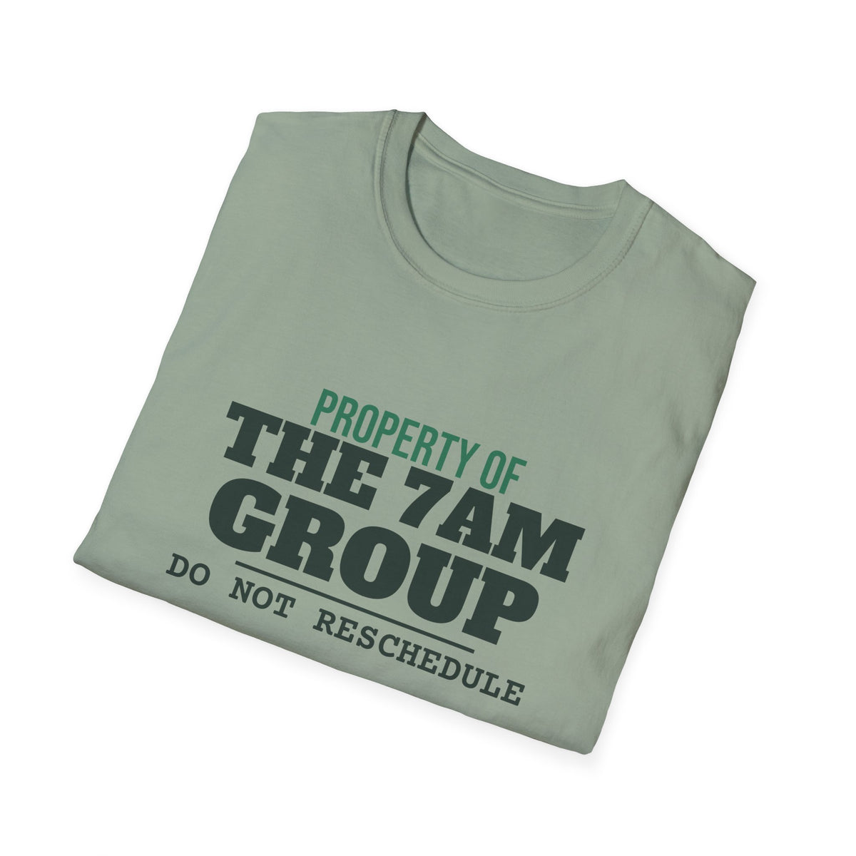 Property of the 7AM Group – Funny Pickleball Addict T-Shirt