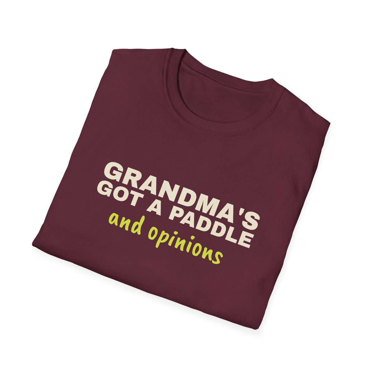 Grandma's Got a Paddle and Opinions – Funny Pickleball Gift T-Shirt