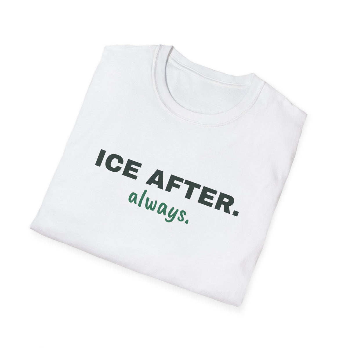 Ice After. Always – Funny Pickleball T-Shirt
