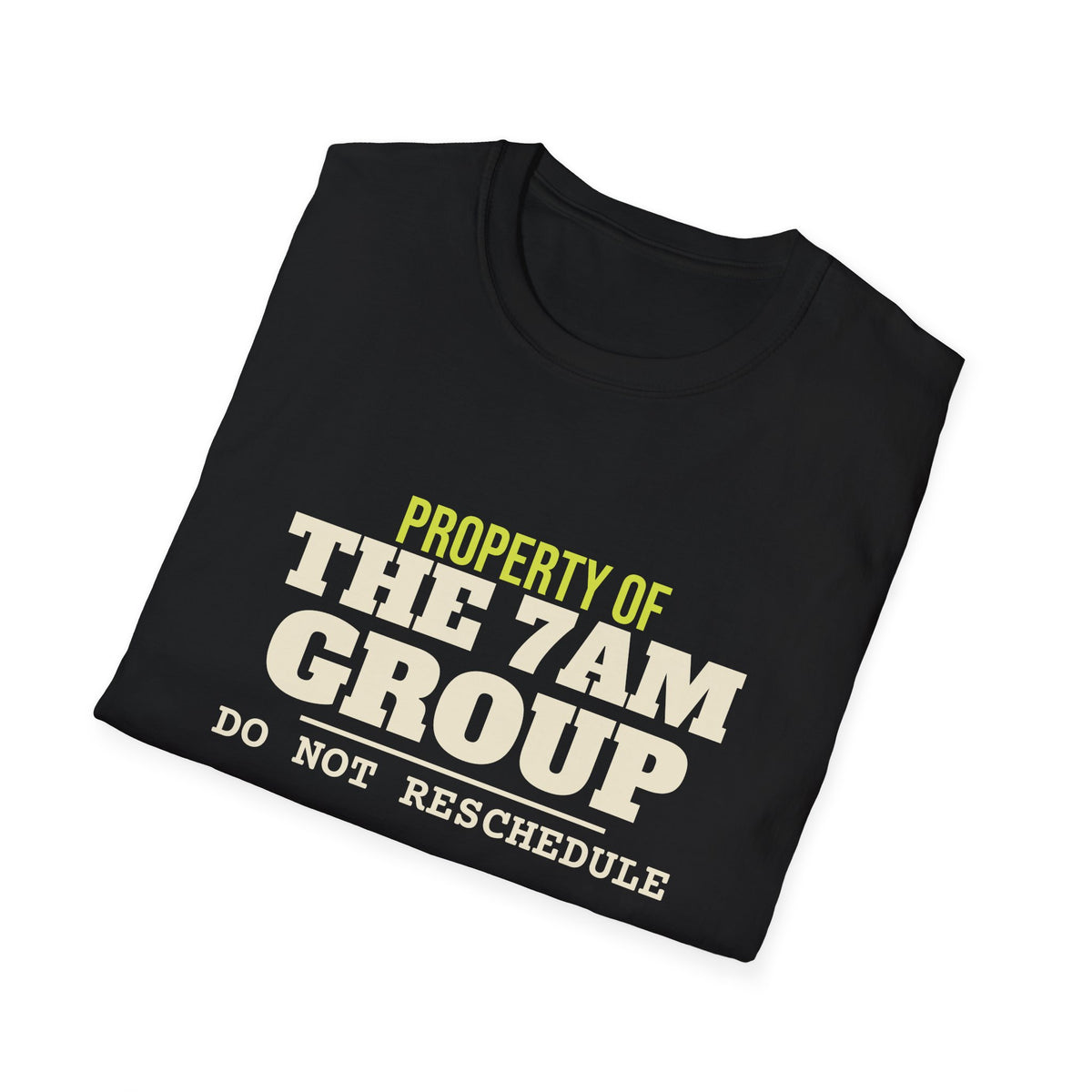 Property of the 7AM Group – Funny Pickleball Addict T-Shirt