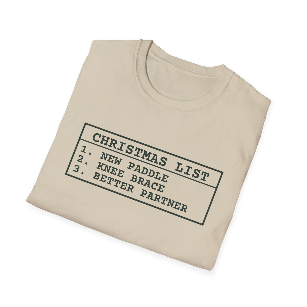 Christmas List – Funny Christmas Pickleball T-Shirt