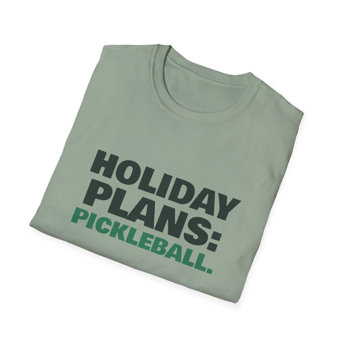 Holiday Plans: Pickleball – Funny Christmas Pickleball T-Shirt