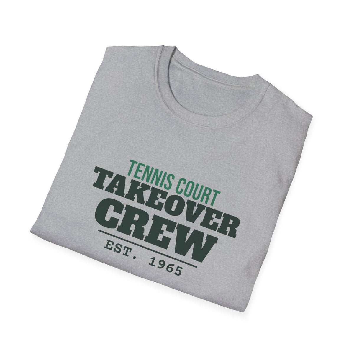 Tennis Court Takeover Crew – Funny Tennis vs Pickleball T-Shirt