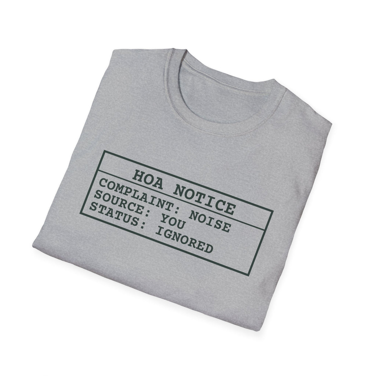 HOA Notice – Funny Pickleball T-Shirt