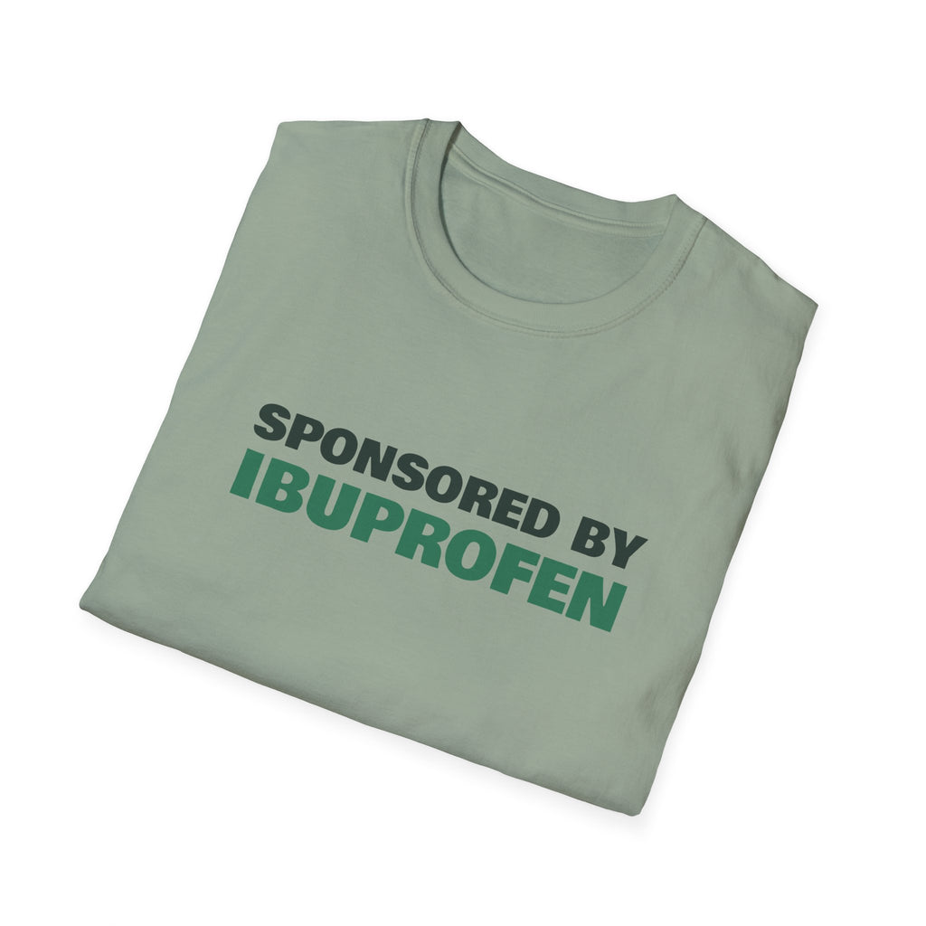Sponsored by Ibuprofen – Funny Pickleball T-Shirt