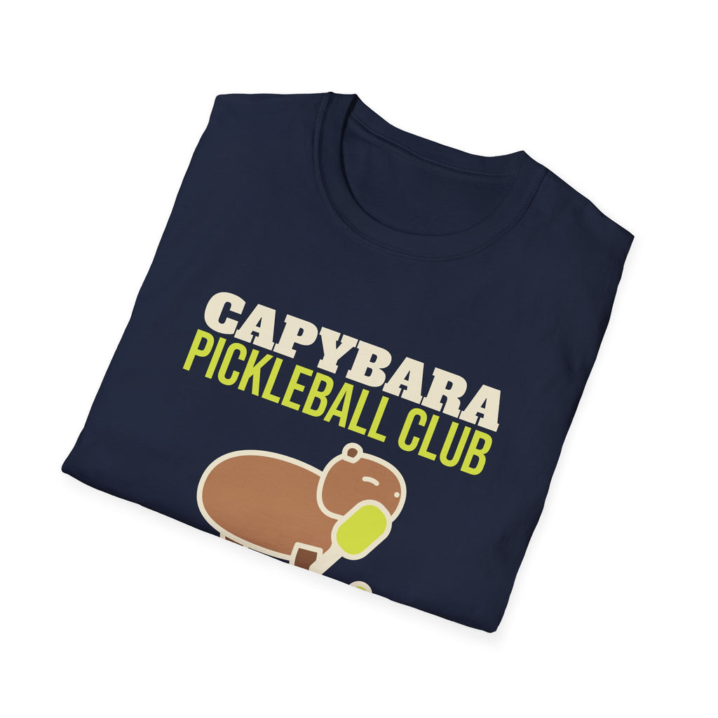 Capybara Pickleball Club, Est. Whenever – Funny Capybara Pickleball T-Shirt