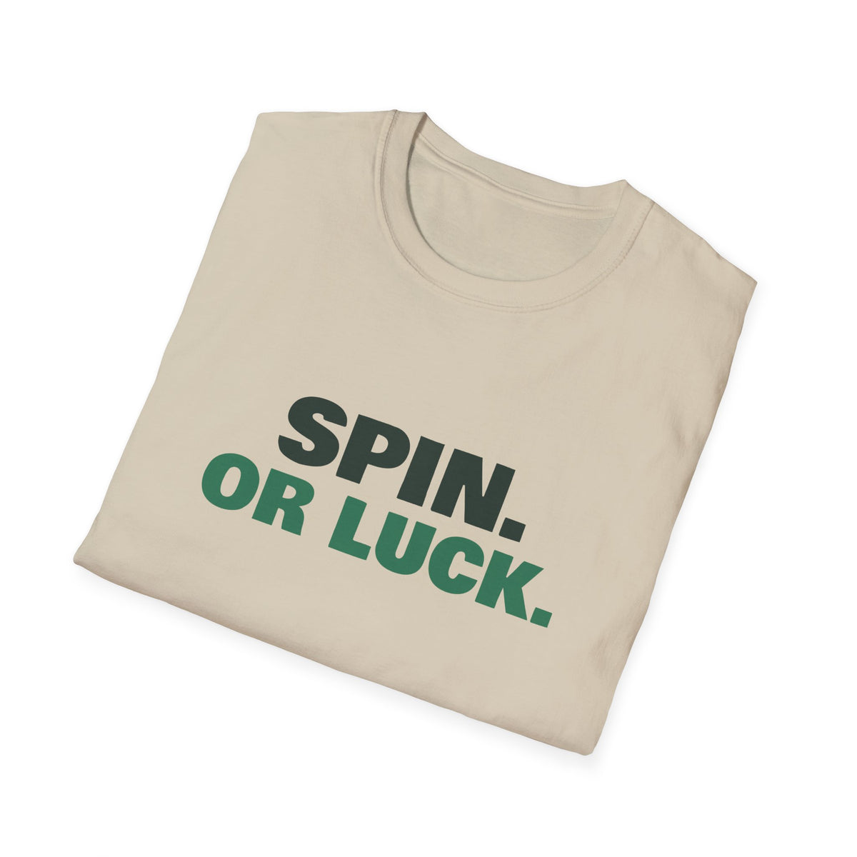 Spin. Or Luck – Funny Pickleball T-Shirt