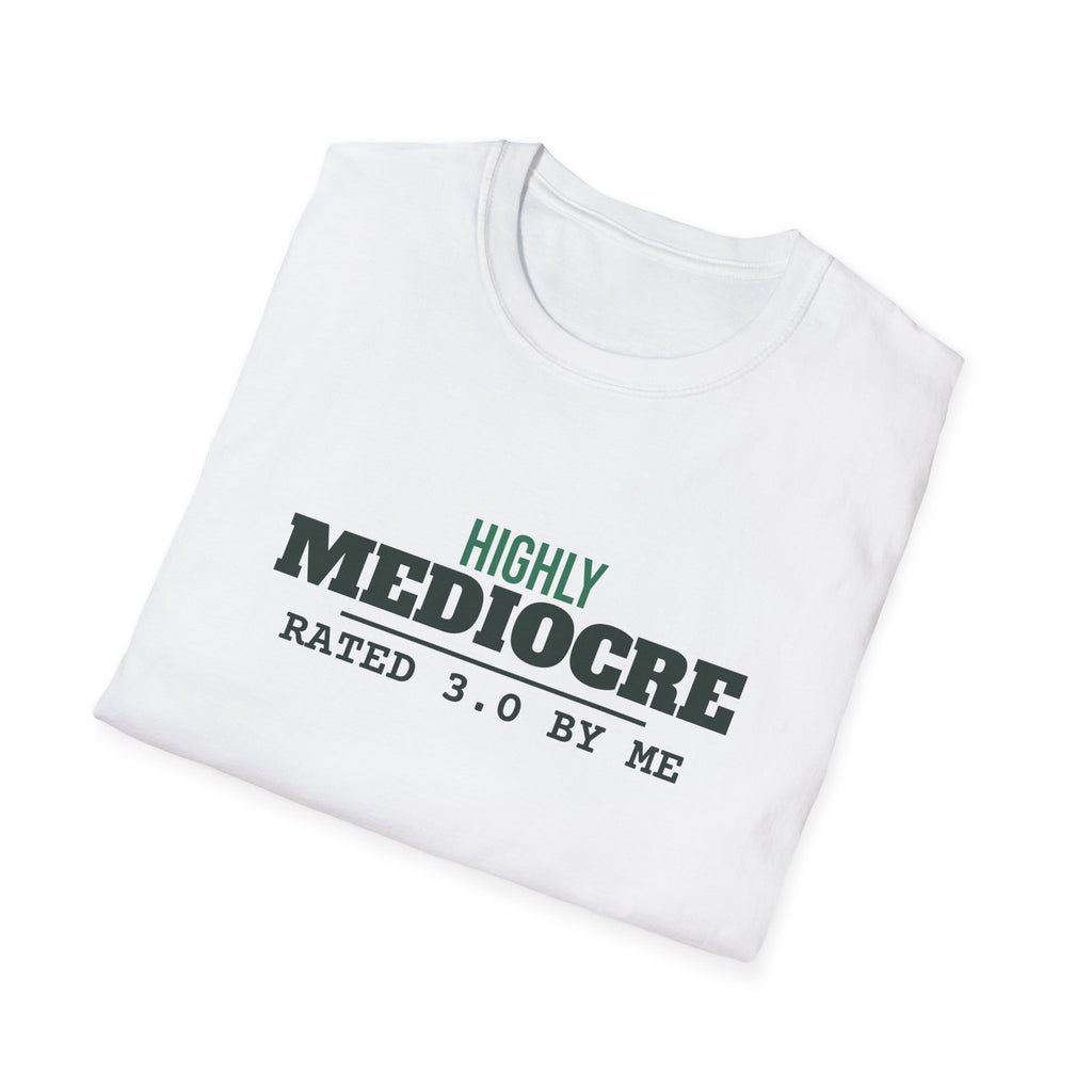 Highly Mediocre – Funny Pickleball T-Shirt