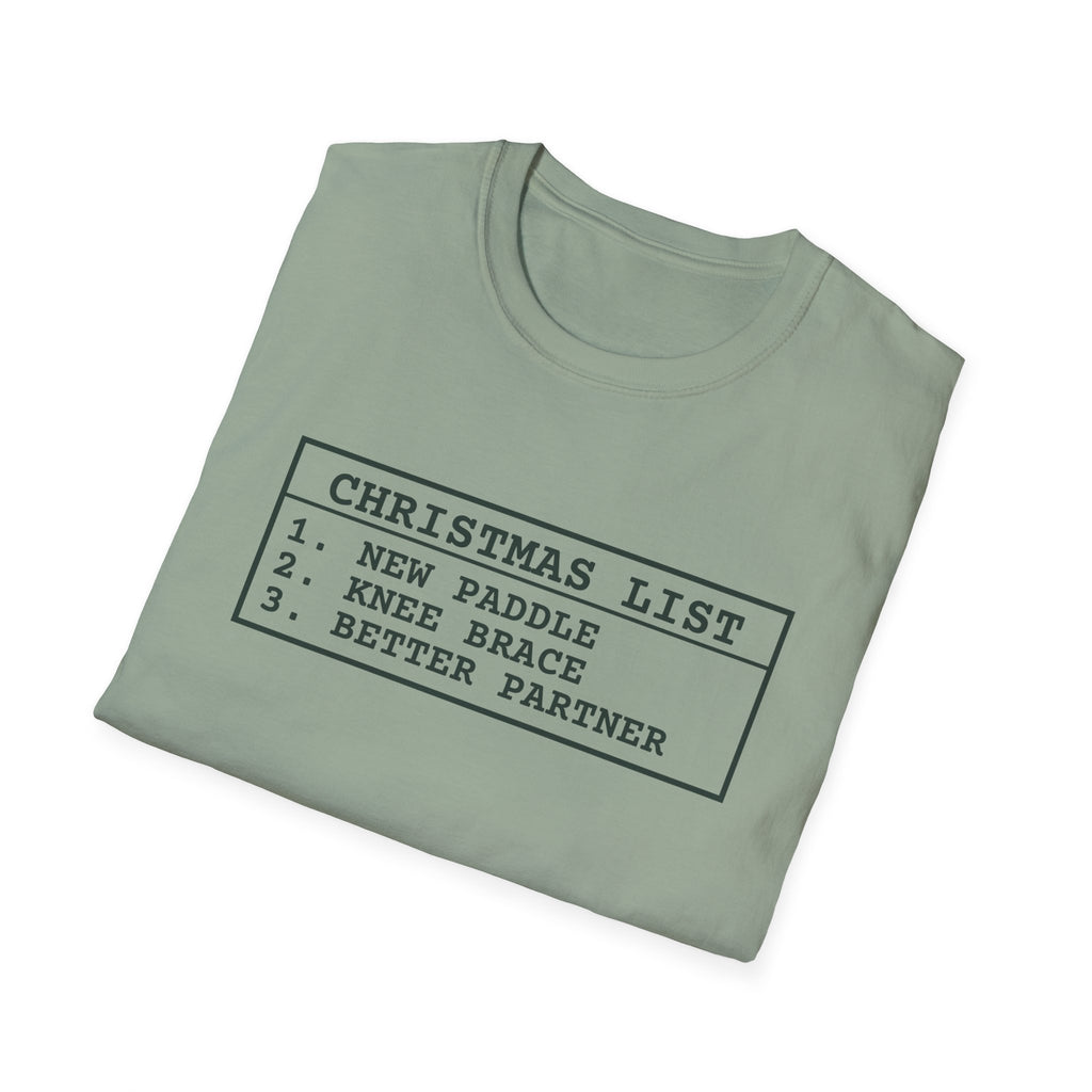 Christmas List – Funny Christmas Pickleball T-Shirt