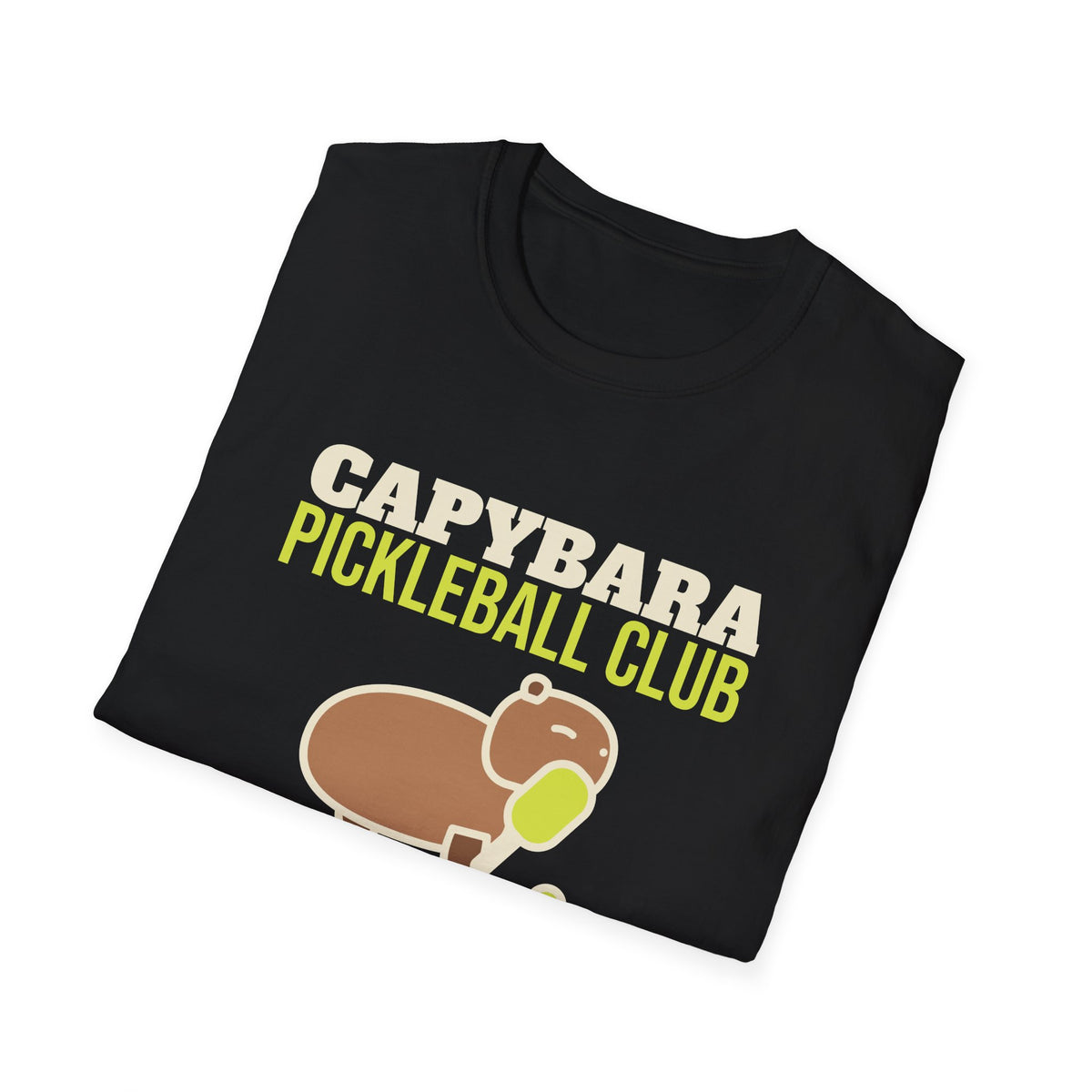 Capybara Pickleball Club, Est. Whenever – Funny Capybara Pickleball T-Shirt