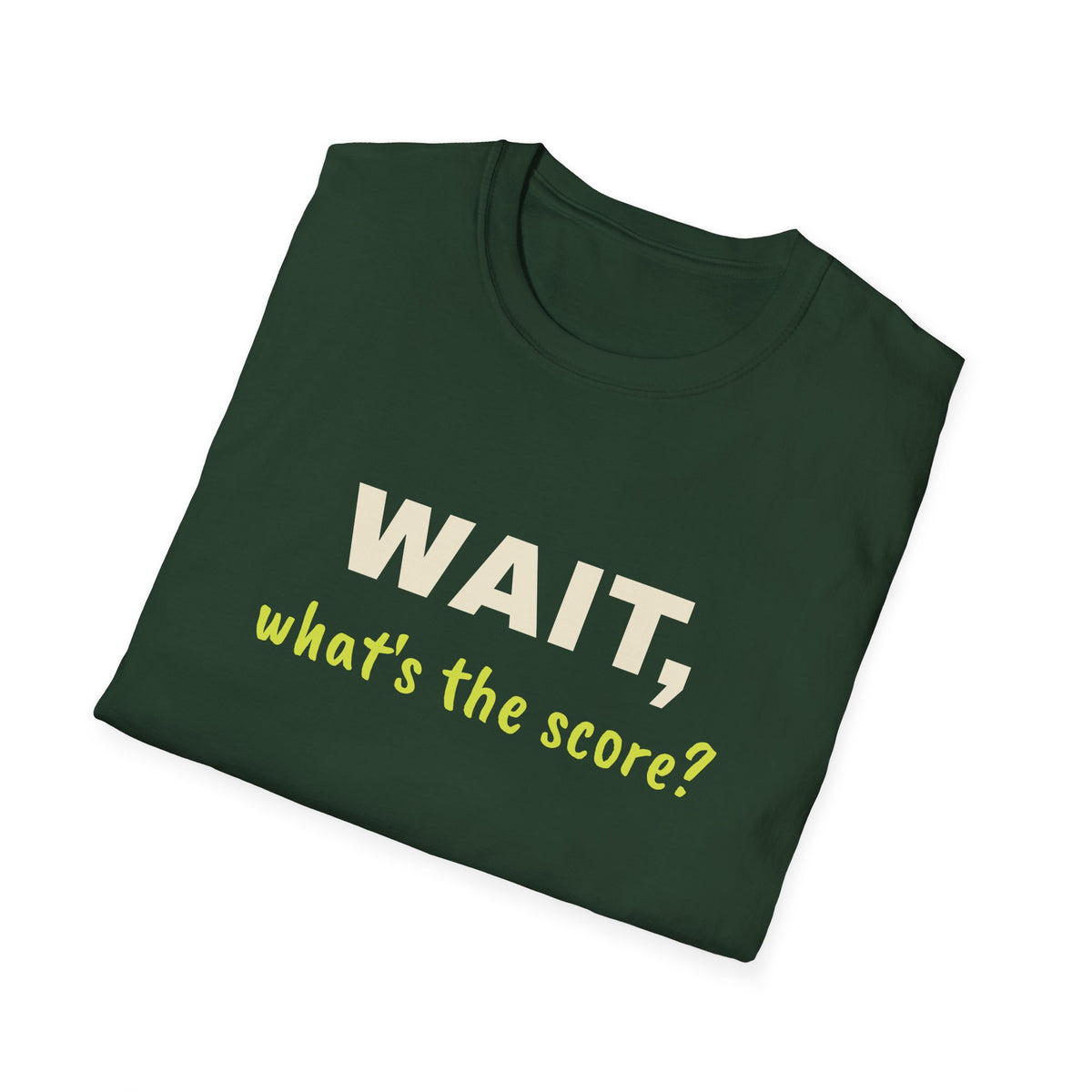 Wait, What's the Score? – Funny Pickleball Score T-Shirt