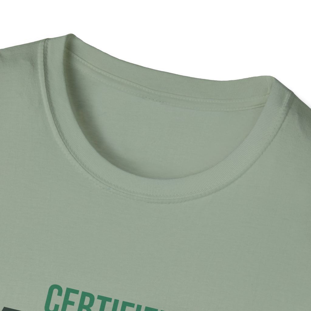 Certified Partner Blamer – Funny Doubles Partner T-Shirt