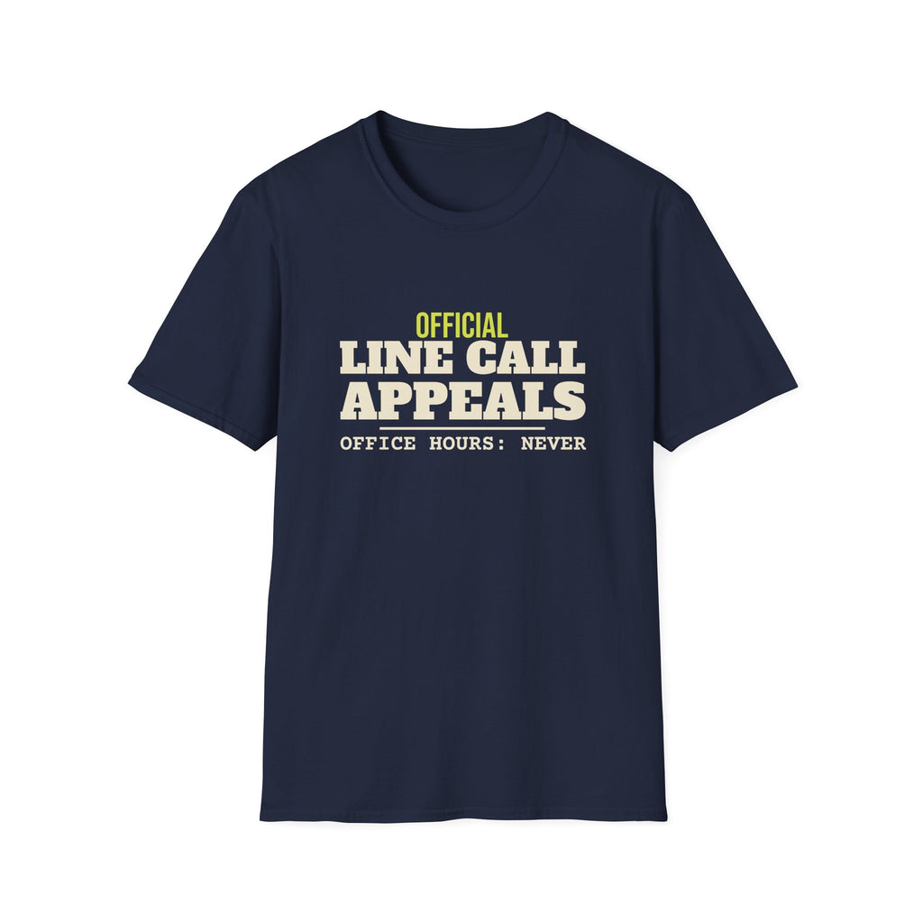 Official Line Call Appeals – Funny Line Call T-Shirt