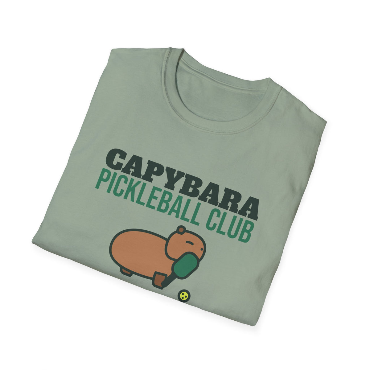Capybara Pickleball Club: Member Since Today – Funny Capybara Pickleball T-Shirt