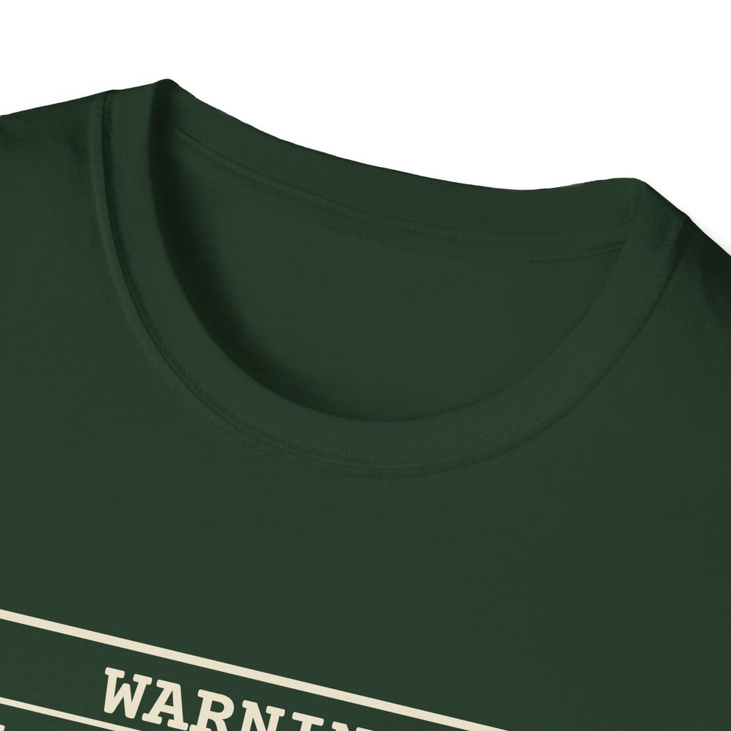 Warning: May Talk About Pickleball – Funny Pickleball Addict T-Shirt