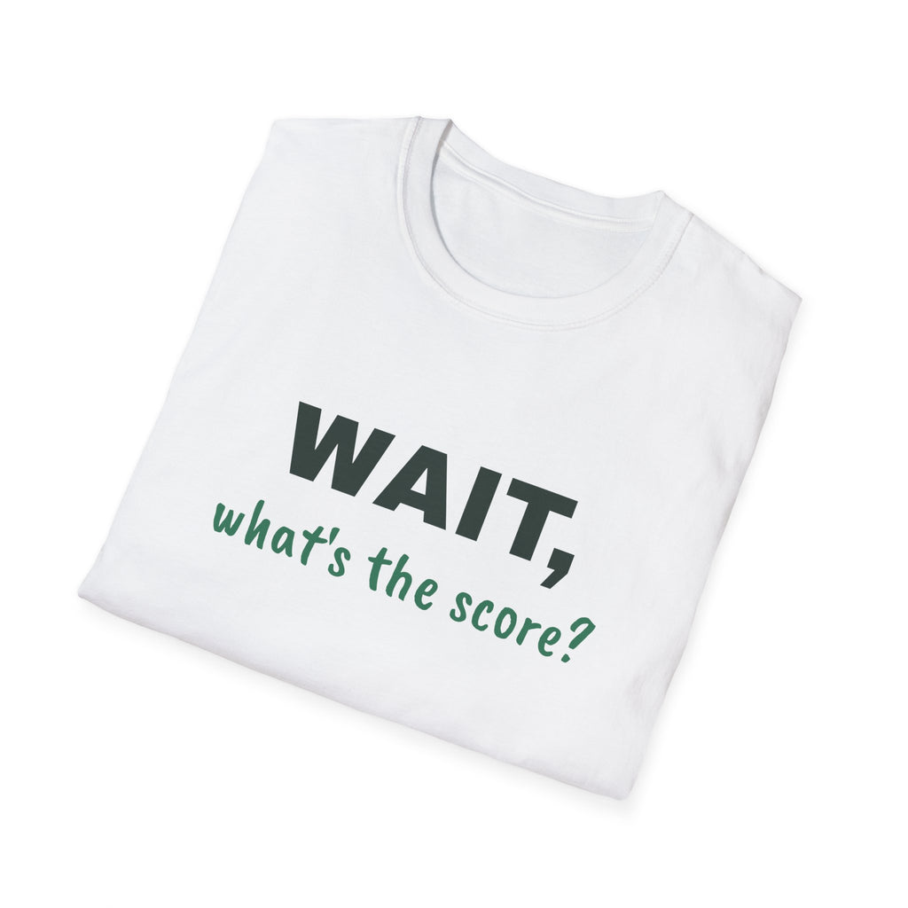 Wait, What's the Score? – Funny Pickleball Score T-Shirt