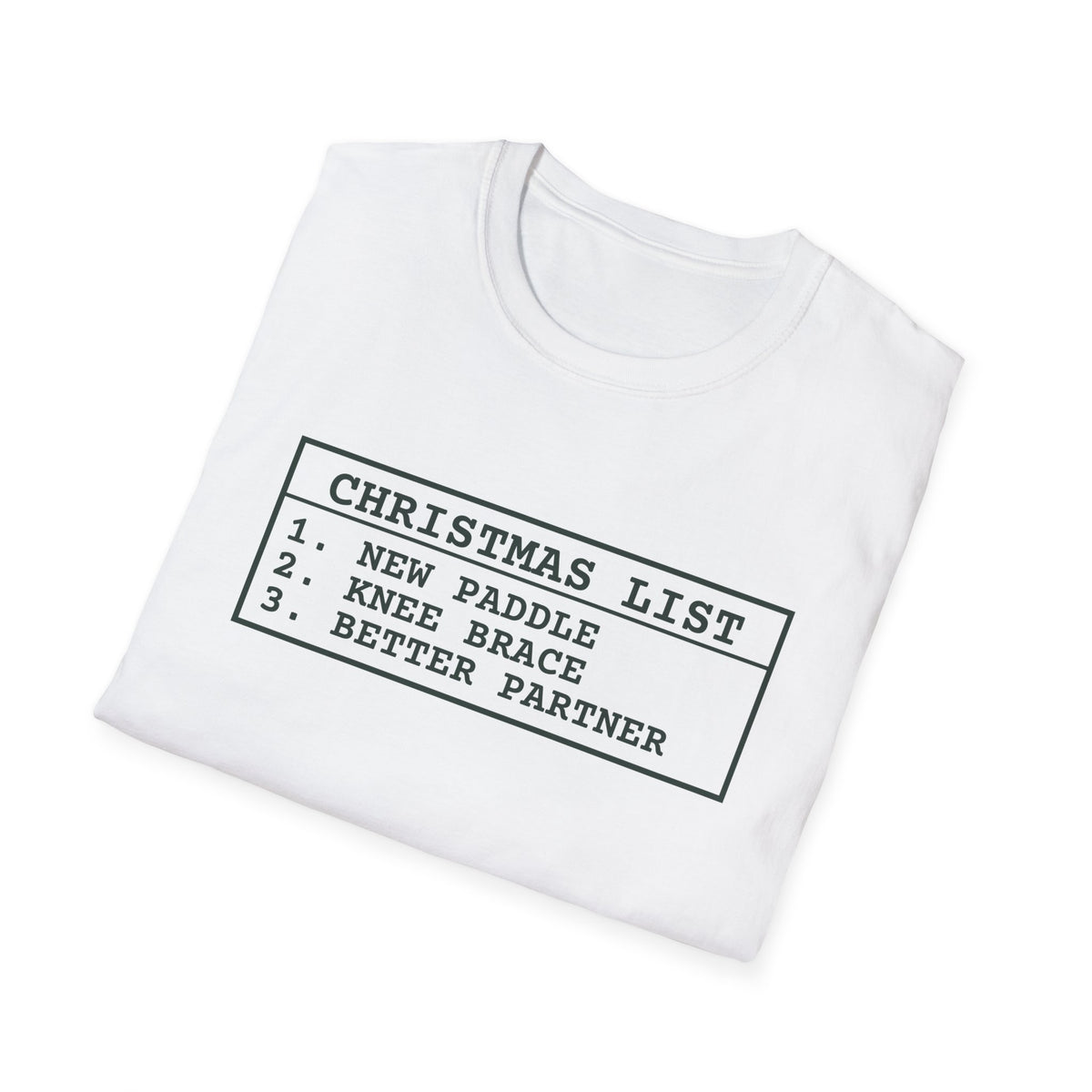 Christmas List – Funny Christmas Pickleball T-Shirt