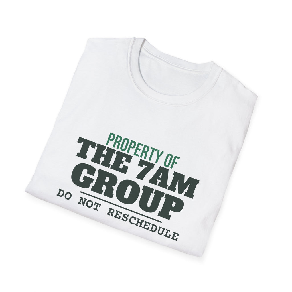 Property of the 7AM Group – Funny Pickleball Addict T-Shirt