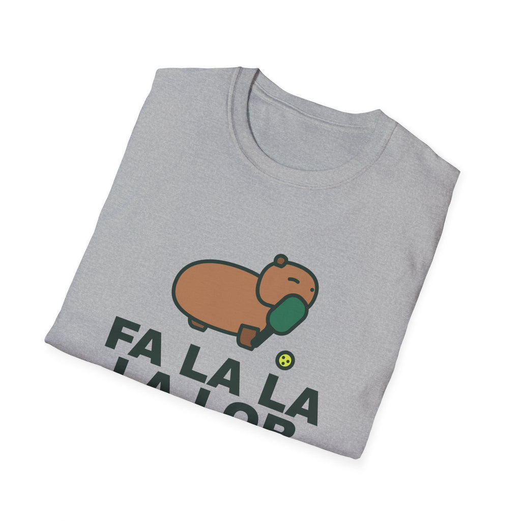 Fa La La La Lob – Funny Christmas Pickleball T-Shirt