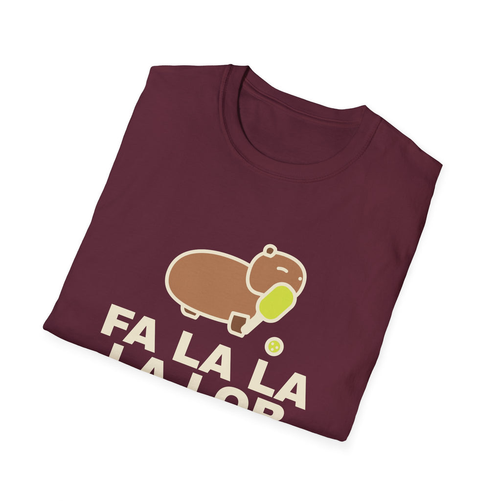 Fa La La La Lob – Funny Christmas Pickleball T-Shirt