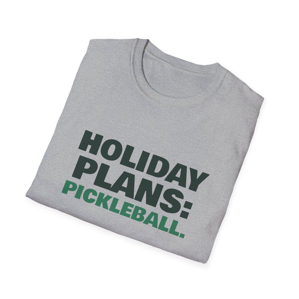 Holiday Plans: Pickleball – Funny Christmas Pickleball T-Shirt
