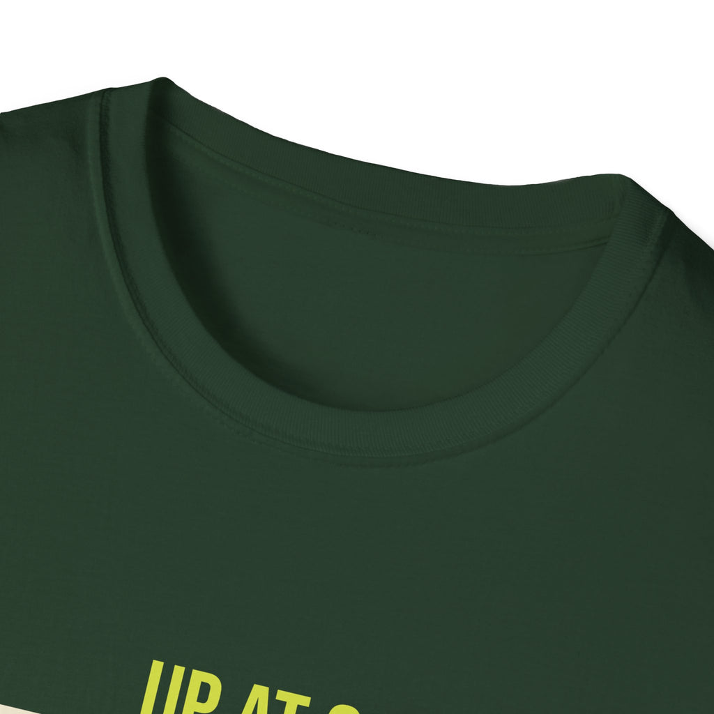 Up at 6 for a Game at 7 – Funny Morning Pickleball T-Shirt