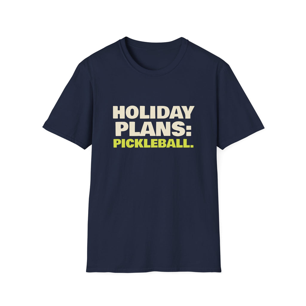 Holiday Plans: Pickleball – Funny Christmas Pickleball T-Shirt