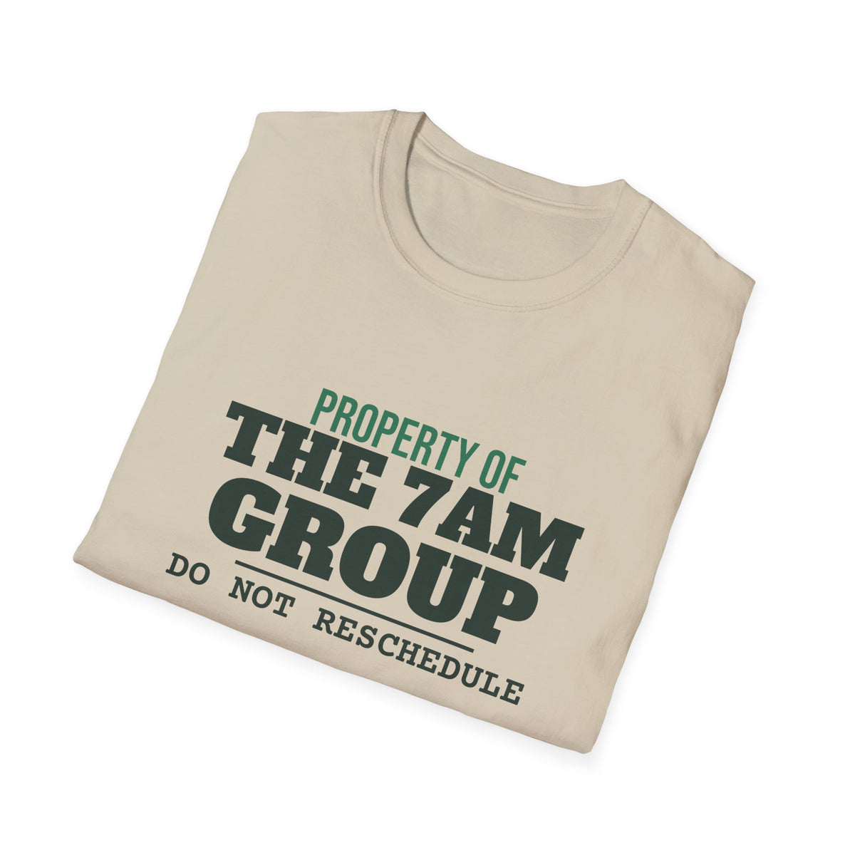 Property of the 7AM Group – Funny Pickleball Addict T-Shirt