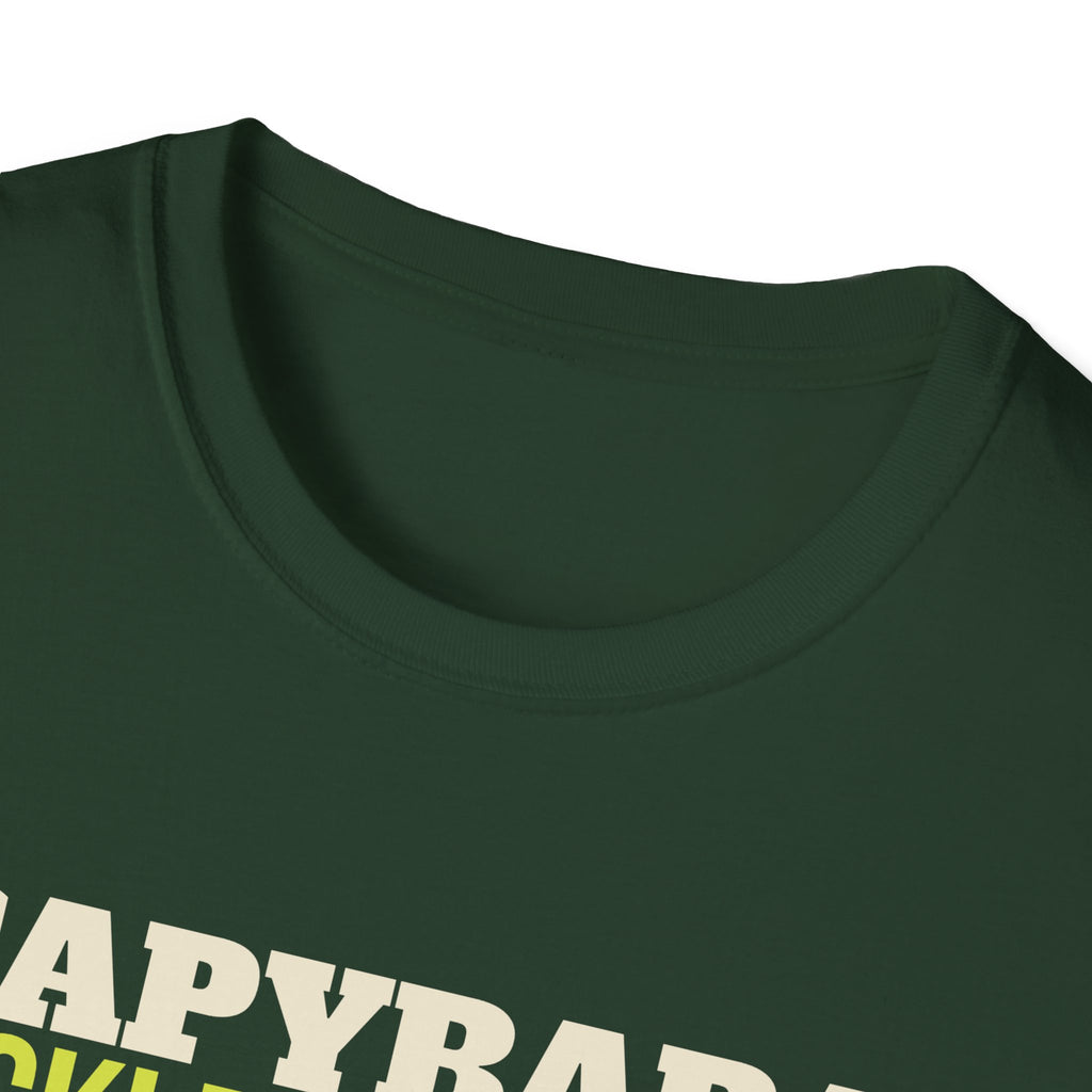 Capybara Pickleball Club: Long Rallies Welcome – Funny Capybara Pickleball T-Shirt