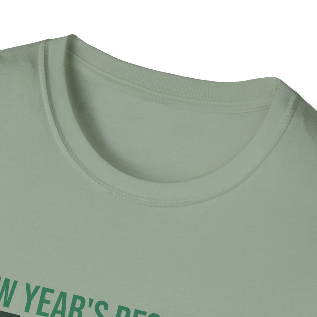 New Year's Resolution: More Pickleball – Funny Pickleball T-Shirt