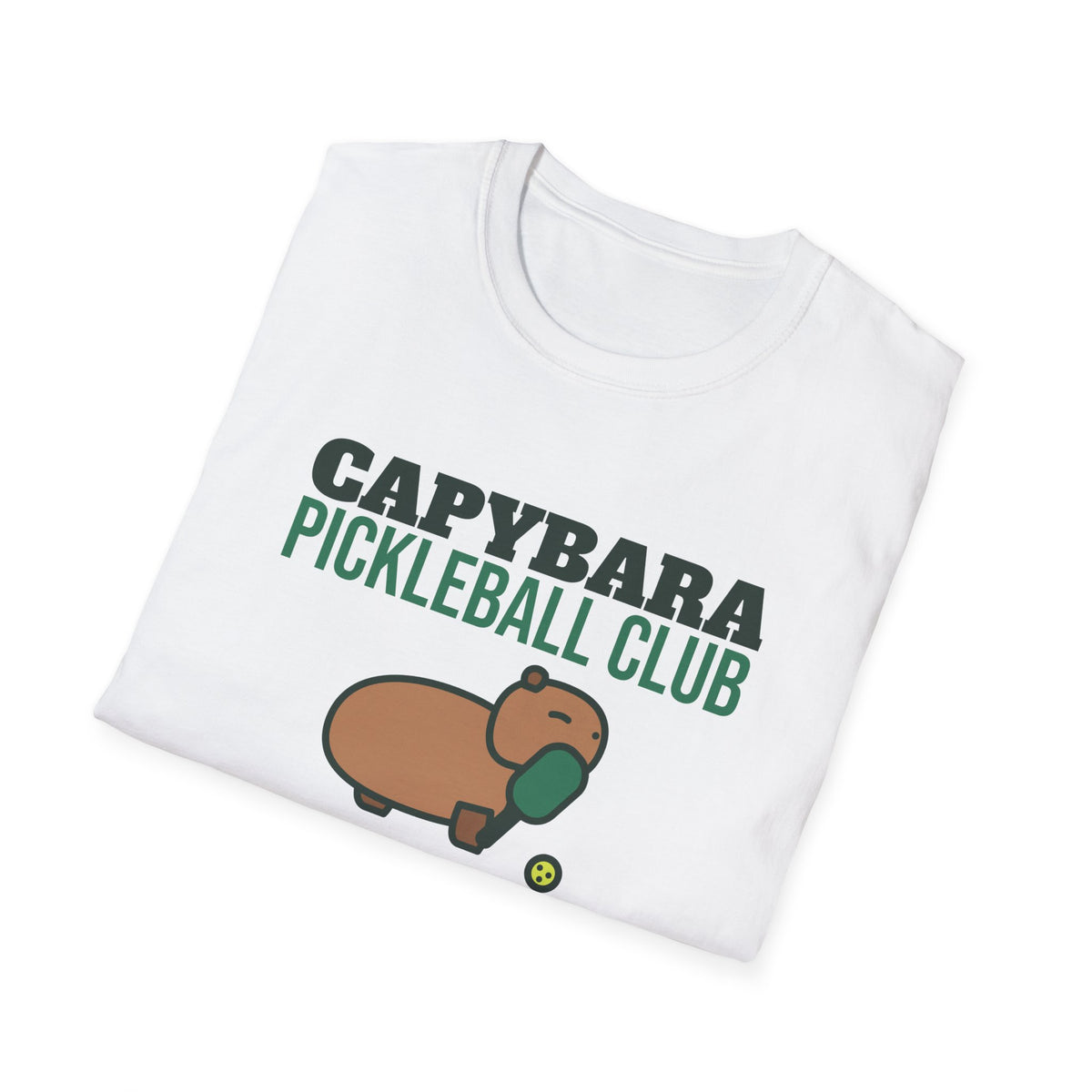 Capybara Pickleball Club: Everyone's a Member – Funny Capybara Pickleball T-Shirt