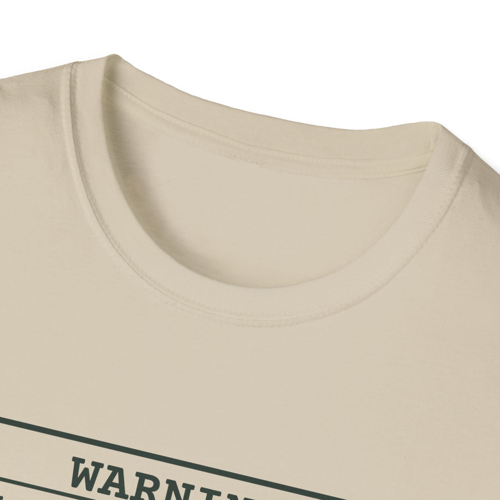 Warning: May Talk About Pickleball – Funny Pickleball Addict T-Shirt