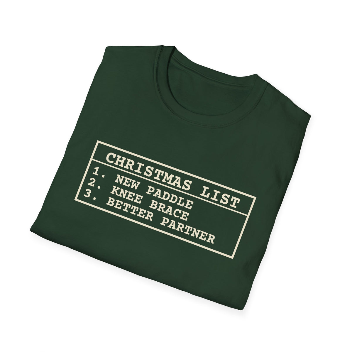 Christmas List – Funny Christmas Pickleball T-Shirt