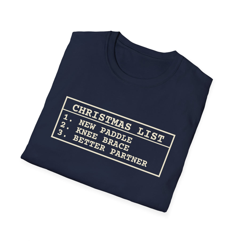 Christmas List – Funny Christmas Pickleball T-Shirt