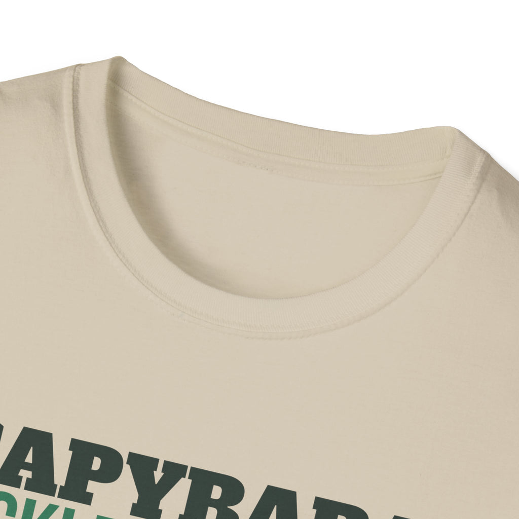 Capybara Pickleball Club: Holiday Social – Funny Christmas Pickleball T-Shirt
