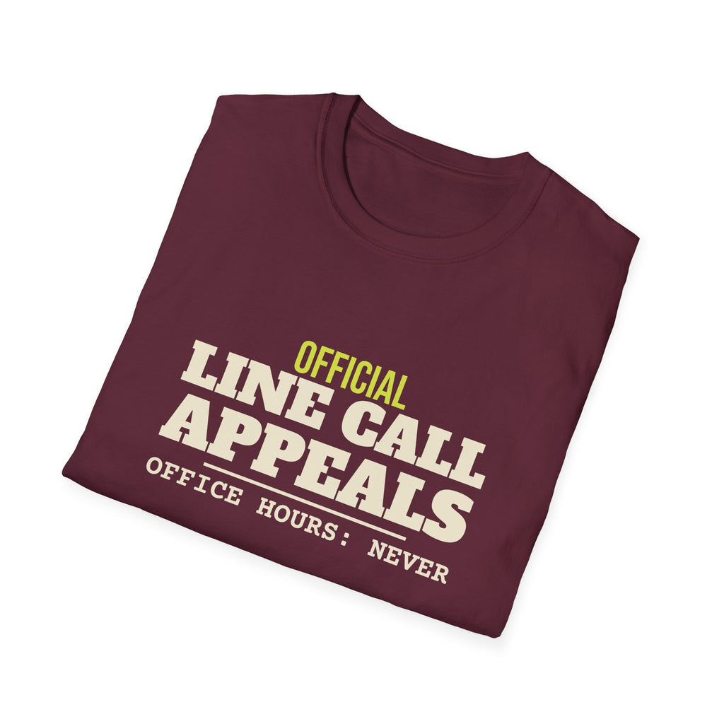Official Line Call Appeals – Funny Line Call T-Shirt