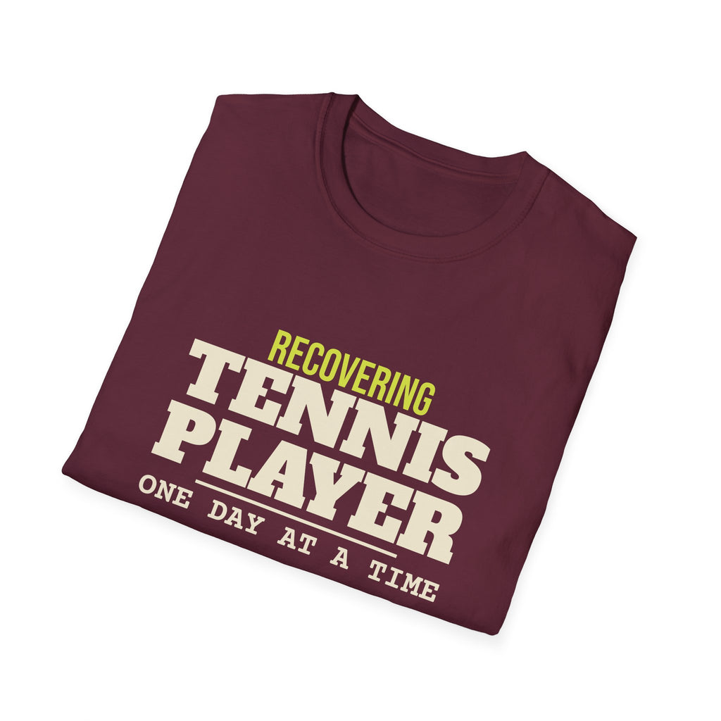 Recovering Tennis Player – Funny Tennis vs Pickleball T-Shirt