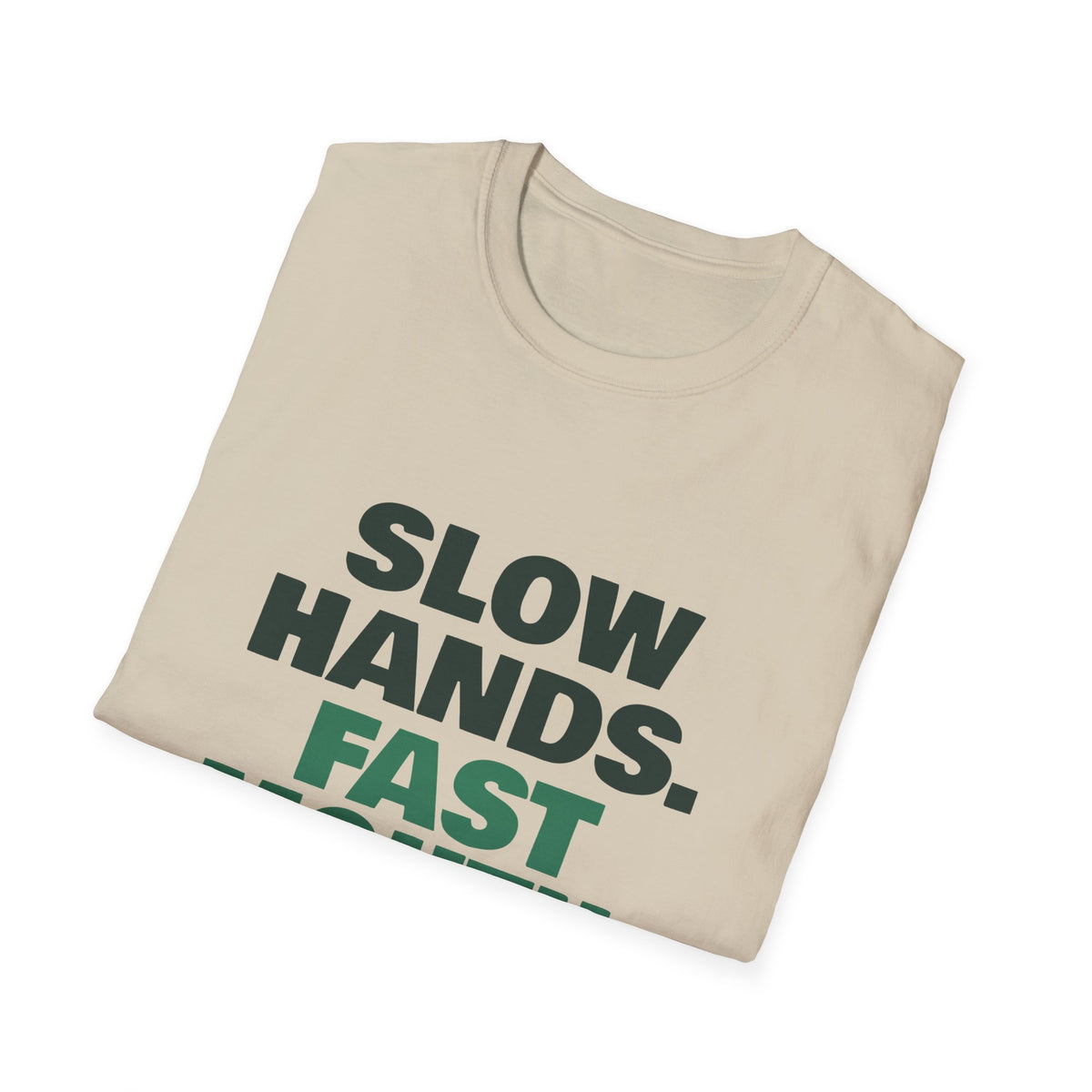Slow Hands. Fast Mouth – Funny Pickleball Trash Talk T-Shirt