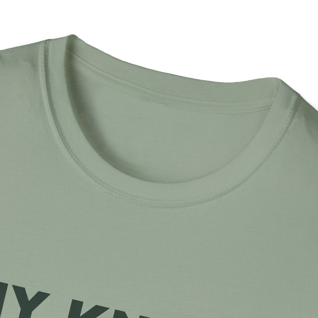 My Knees Say No. My Paddle Says One More – Funny Pickleball T-Shirt