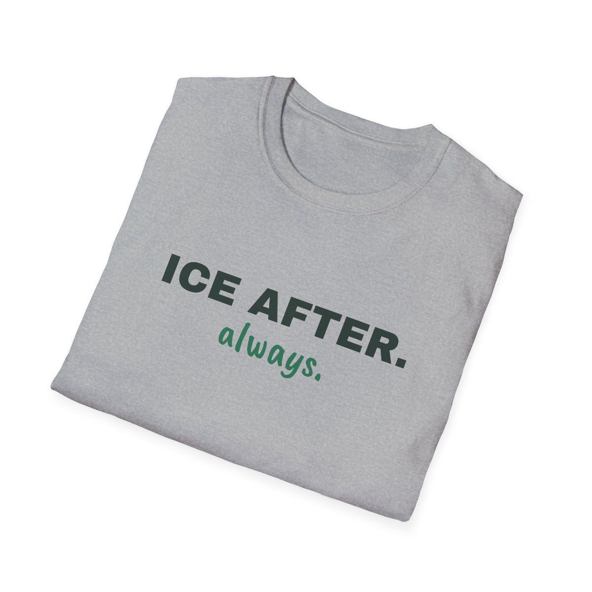 Ice After. Always – Funny Pickleball T-Shirt