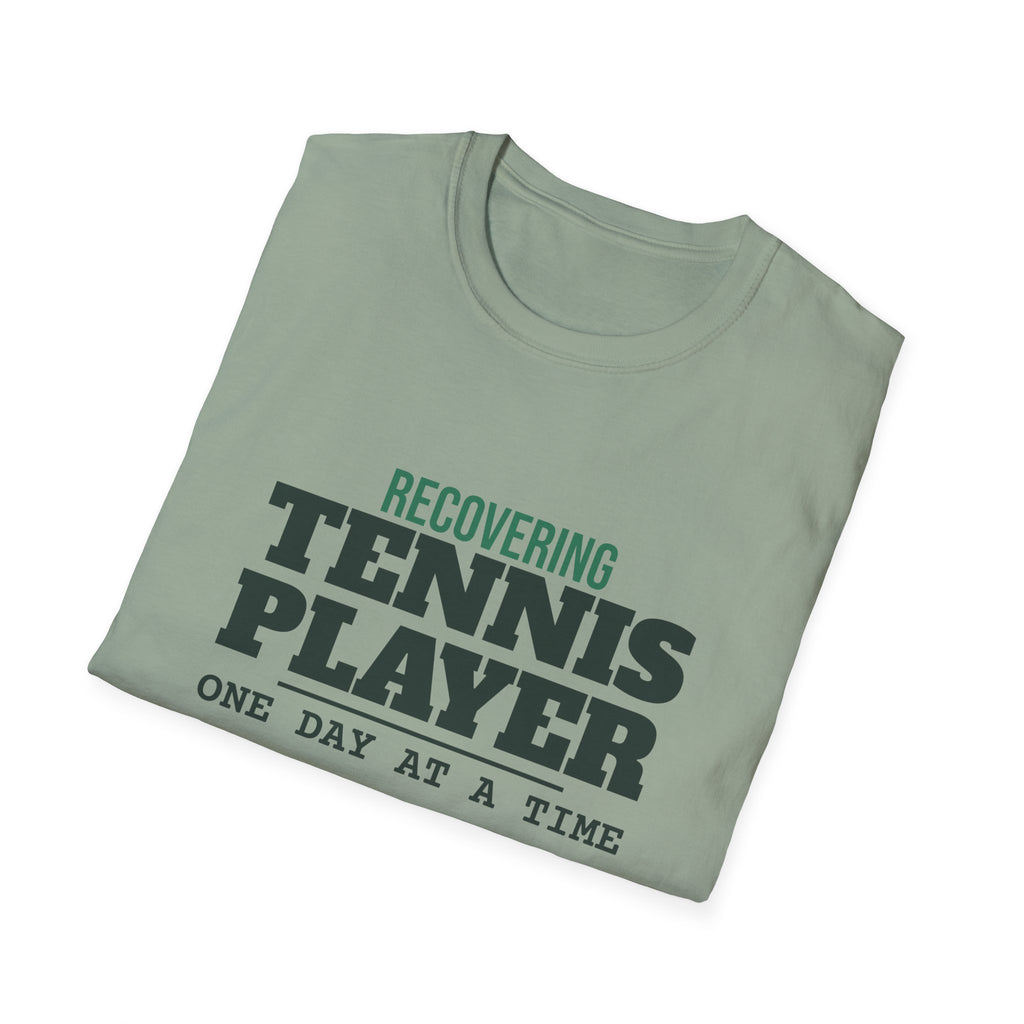 Recovering Tennis Player – Funny Tennis vs Pickleball T-Shirt