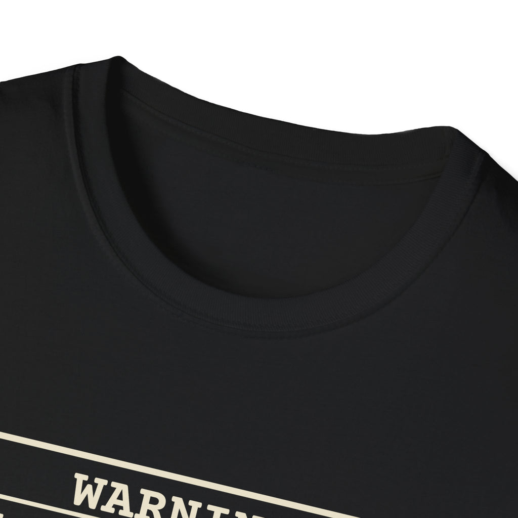 Warning: May Talk About Pickleball – Funny Pickleball Addict T-Shirt