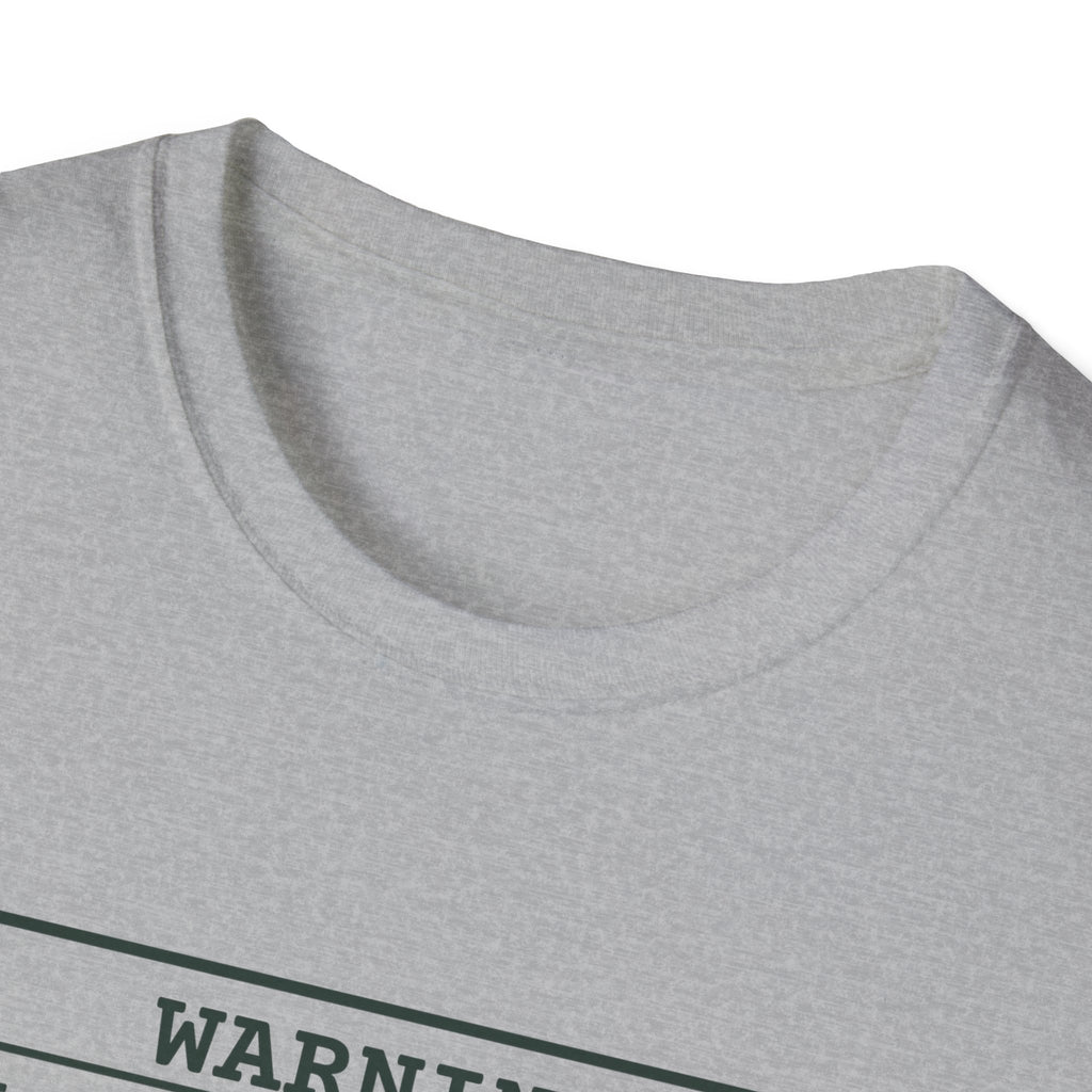 Warning: May Talk About Pickleball – Funny Pickleball Addict T-Shirt