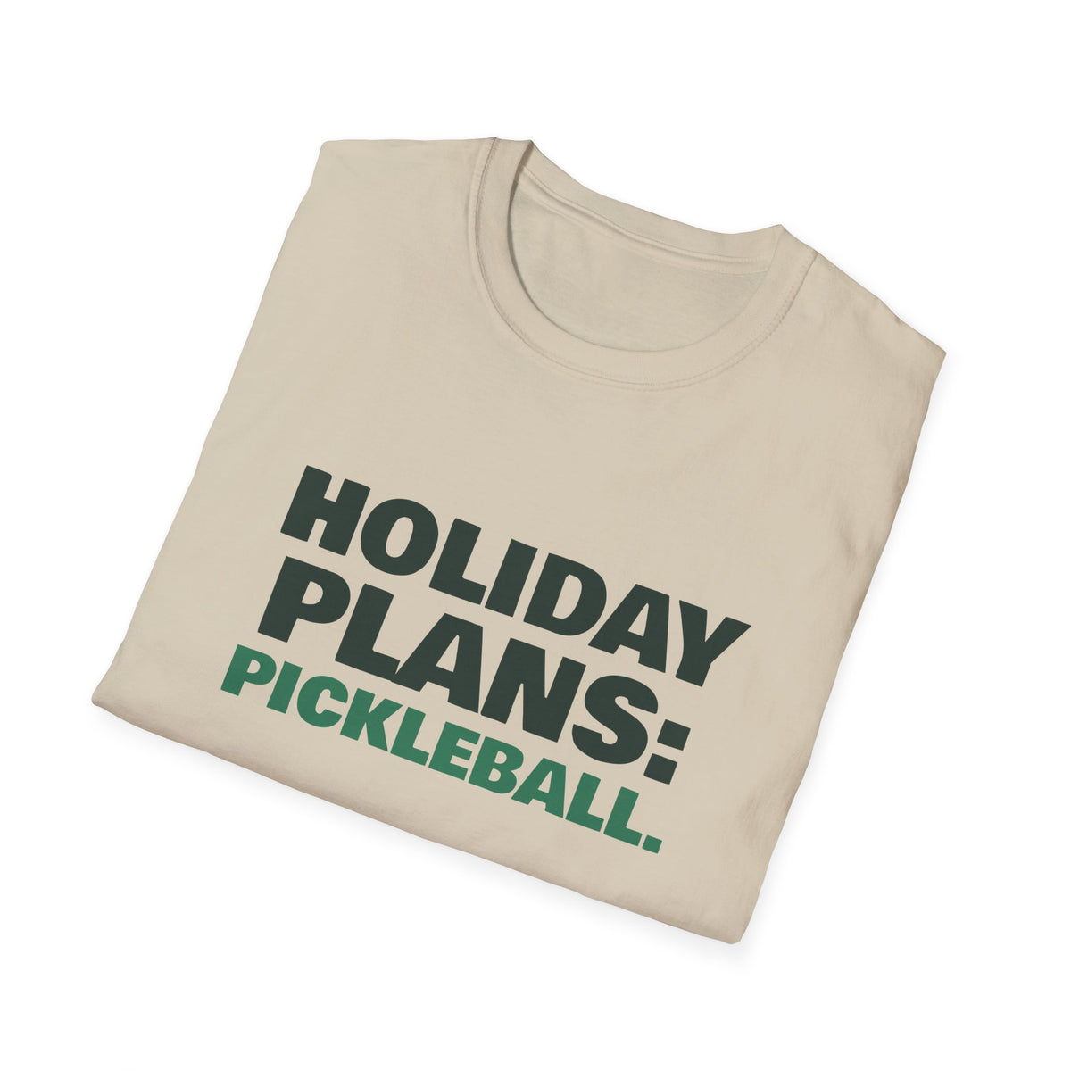 Holiday Plans: Pickleball – Funny Christmas Pickleball T-Shirt
