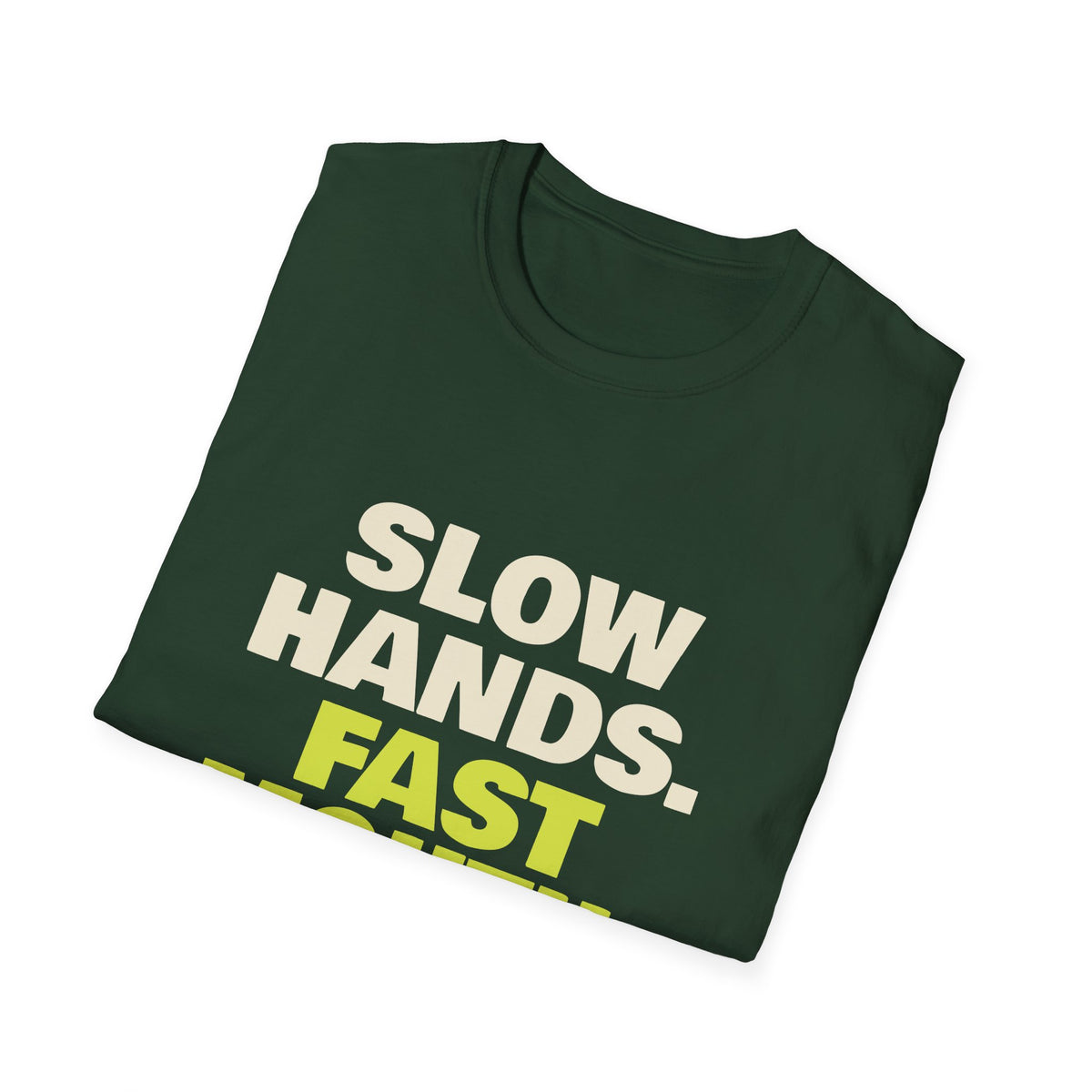 Slow Hands. Fast Mouth – Funny Pickleball Trash Talk T-Shirt