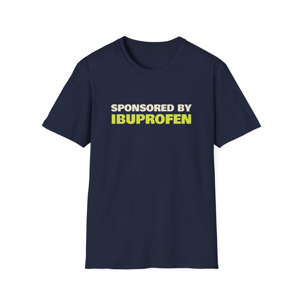 Sponsored by Ibuprofen – Funny Pickleball T-Shirt