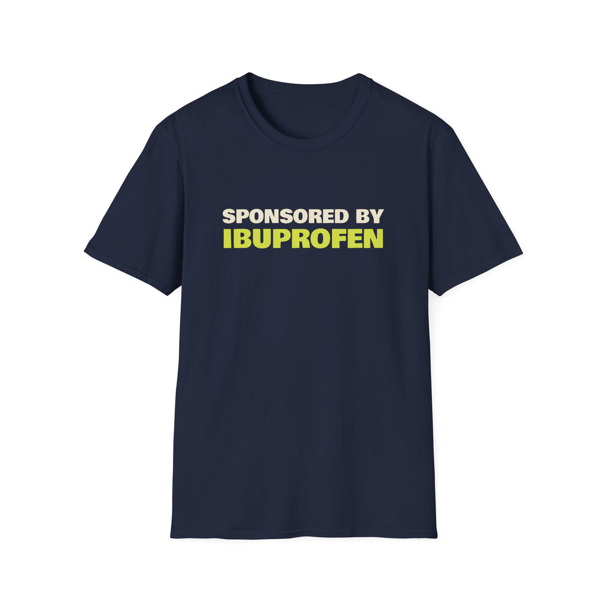 Sponsored by Ibuprofen – Funny Pickleball T-Shirt