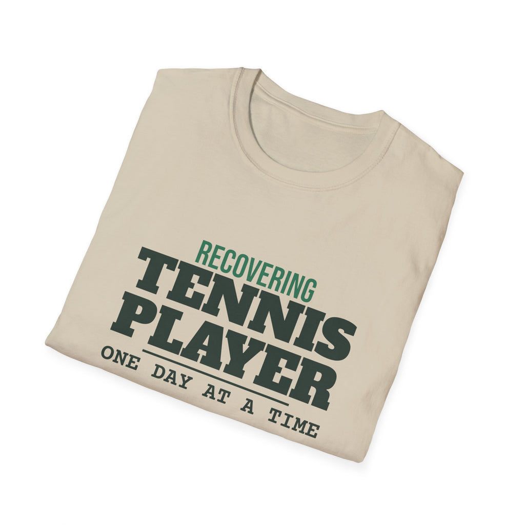 Recovering Tennis Player – Funny Tennis vs Pickleball T-Shirt