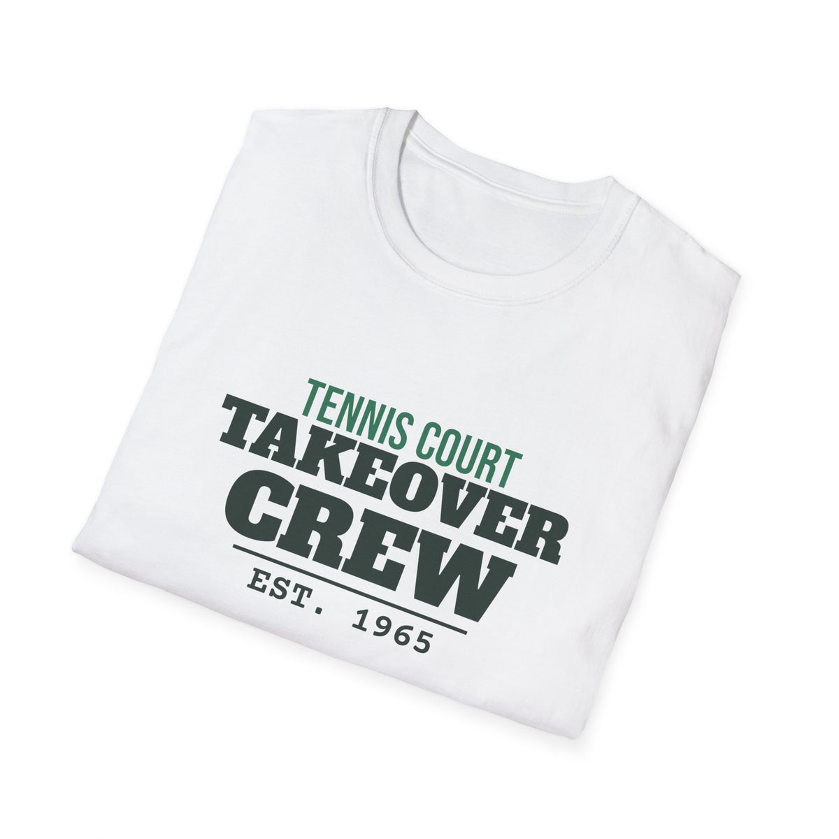 Tennis Court Takeover Crew – Funny Tennis vs Pickleball T-Shirt